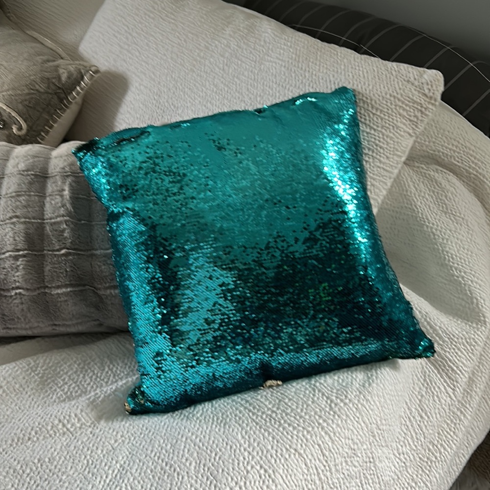 Pier 1 mermaid pillow